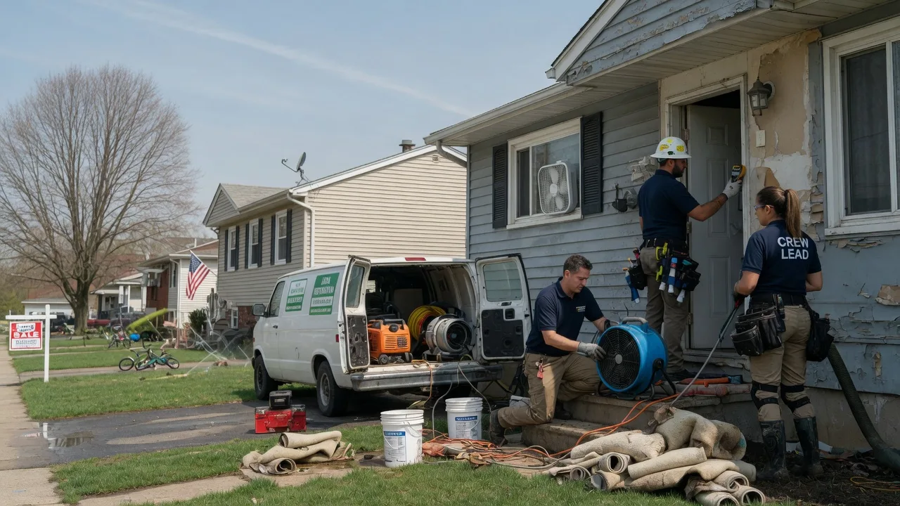 Flood Cleanup in Macon, IL near me